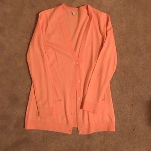 Gap peach cardigan size m